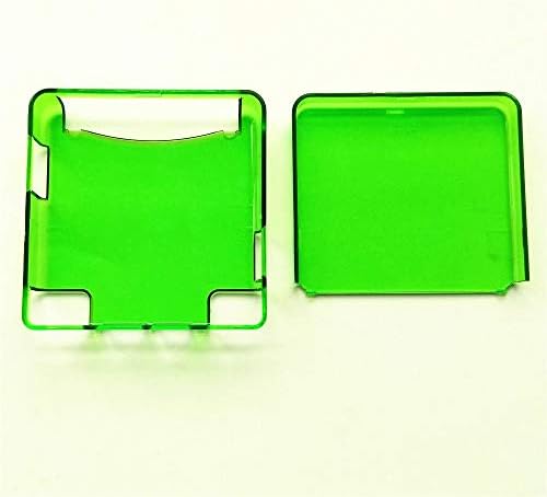 Домување За Gameboy Advance SP ЗА Gba SP Заштитна Обвивка Кристално Чиста Школка Зелена