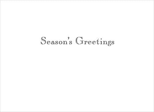 PSARIS PRODUCTIONS NYC TAXI IN SNOW, Christmasујоршки Божиќни картички кутии со коверти сет од 12 картички за одмор и 12 коверти.