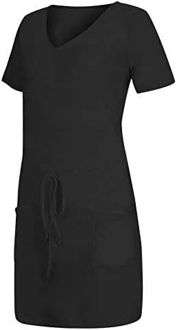 ФОВИГУО фустани за жени 2023 година Градиент во боја на боја, со високи фустани со високи половини, тенок обичен мини фустани
