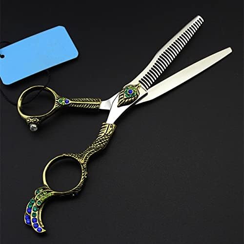 Ножици за сечење коса, 6 инчни Луксузни јапонија 440с ножици за коса феникс комплет алатки за сечење берберска шминка ножици