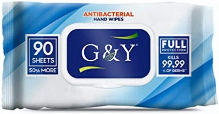 Антибактериски марамчиња со рака на G&Y -2 пакет