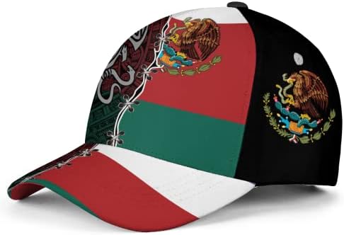 Мексико Знаме Бејзбол Капа Жени Мажи, Мексиканска Капа, Мексико Капа За Мажи/Жени, Мексикански Подароци, Машки Капи, Мексико