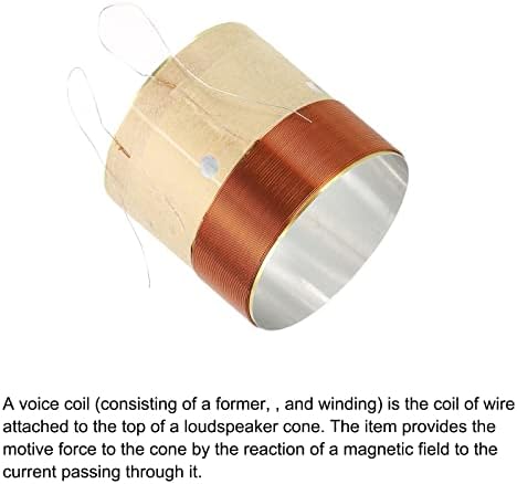 Гласовен калем на Патикил Вофер 1.56x0,59 инчи 2 слоеви на звучникот на бакарна жица гласовен калем за поправка на звучникот