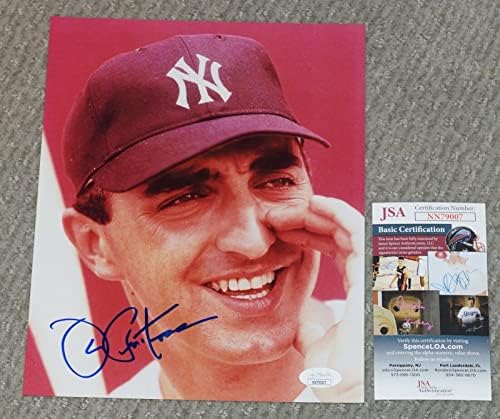 Phо Пепитон потпиша NYујорк 8x10 Фото + JSA COA NN79007 - Автограмирани фотографии од MLB