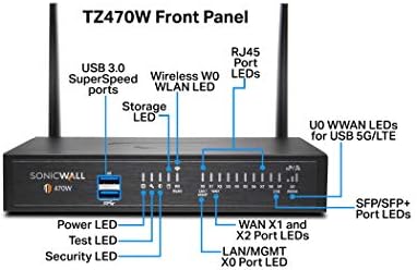 Sonicwall TZ470 безжична AC безбедна надградба плус 3yr Напредно издание