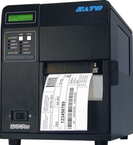 Sato WM8460041 Серија M84PRO Индустриски термички печатач, 609 dpi резолуција, 6 IPS брзина на печатење, интерфејс Етернет, DT/TT, 4.1 “