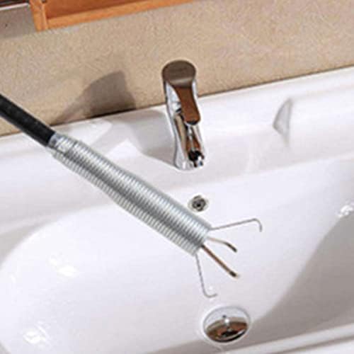 Alipis knlogger за екстрактор за одвод за коса кујнски алатки канџи бања чистење змија чистач за чистење четири алатки за клип