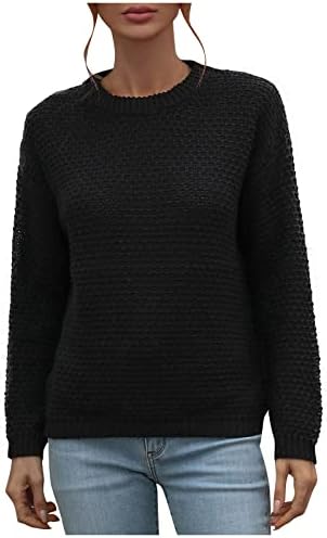 Suleux женски пуловер џемпери женски врвови маици за жени фустан со маици за жени голф пулвер гроздобер маица ноќни кошули за