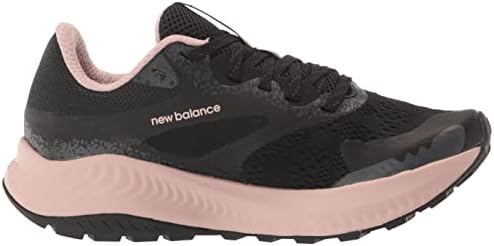 Нов биланс женски Dynasoft nitrel V5 патека за трчање чевли, црн/розов песок, широк 8 8