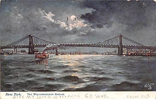 Мост Вилијамсбург, разгледница во Newујорк