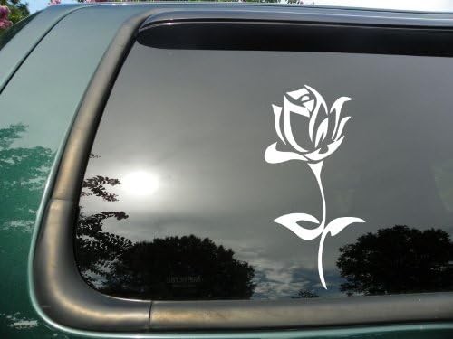 Роза - умираат исечени винилни прозорец Декларална/налепница за автомобил или камион 8 x 3