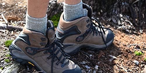 Bylionheart мажи и жени, за топло и ладно пешачење микро термички мерино волна чорапи