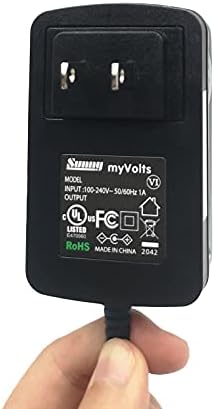MyVolts 9V Адаптер за напојување компатибилен со/замена за Bastl Microgranny 2 Sampler - американски приклучок