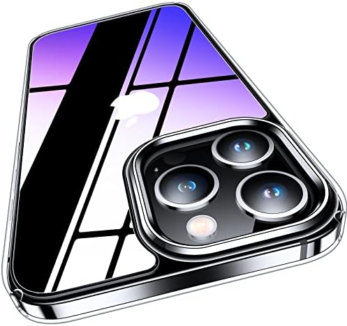 Feaigit Кристално Јасно за Iphone 14 Pro Случај [20x Анти-Пожолтување &засилувач; 12ft Воена Капка Заштита &засилувач; Воздушни
