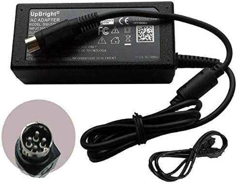 UpBright 12V 4-Pin AC/DC Adapter Compatible with Samsung ADP-4812 ADP-5412A EP06-000080A SDR-3100 SDR-5100 SDR-4200 SDS-P5080