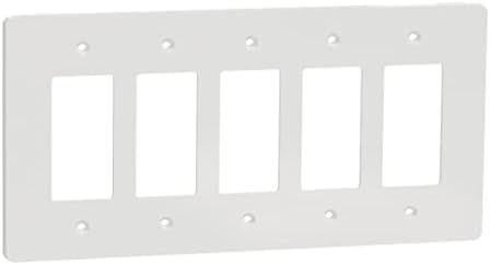 Squareидна плоча на плоштад Д X за излез и светло прекинувач, стандардна големина празна 1 банда, мат сива боја