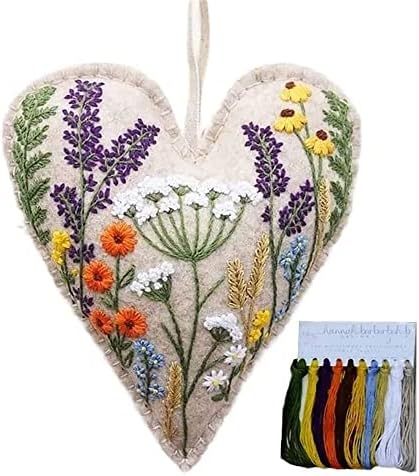 Комплет за украсување на срцеви цвеќиња од срцев цвет