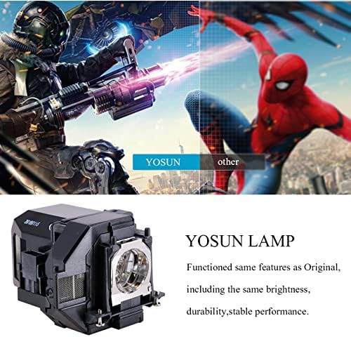 Yosun v13h010l96 Заменски проектор ламба за Epson ELPLP96 PowerLite Home Cinema 2100 2150 1060 660 760HD VS250 VS350 VS355 EX9210