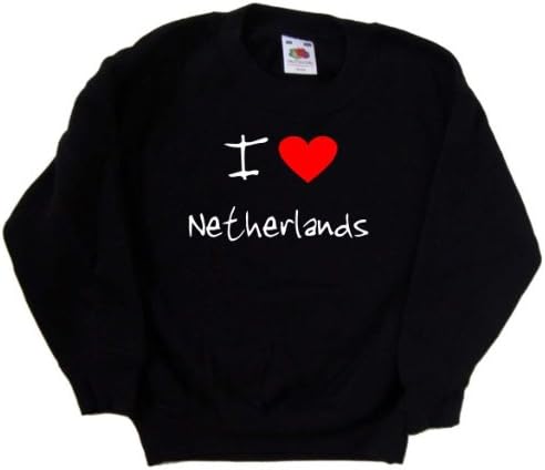 Го сакам срцето во Холандија црни деца дуксер