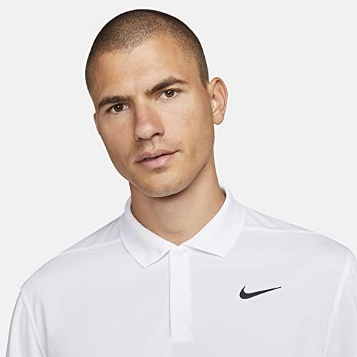 Nike Dri-Fit Победа за машка машка маица со долги ракави за голф