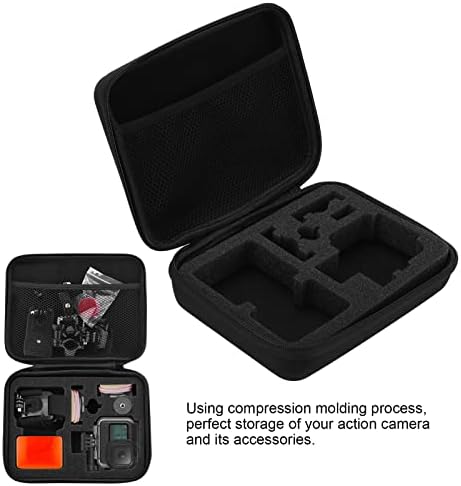 Кутија За Складирање Отпорна НА Удари Од Кивоп Со Амортизирачка Пена Компатибилна За Gopro Hero 10/9, Пренослива Акциона Камера