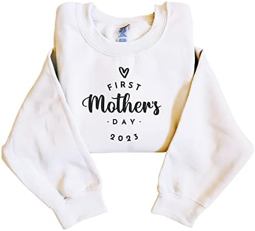 Прилагодено Прво Денот на мајката е везена маичка, персонализирано семејство со појавување на качулка, за мама кошула за везови,