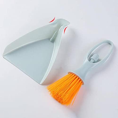 N/A мини четка за чистење Мала метла за прашина постави пластична лопата за чистење ѓубре со алатки за чистење на домаќинства
