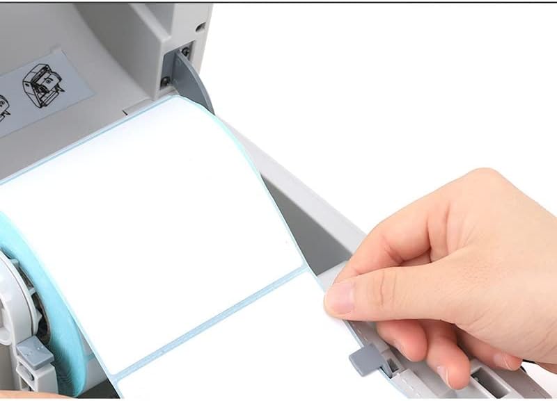 N/Мала етикета печатач мобилен USB сина сина 58мм термичка мулти -прием печатач налепница безжичен