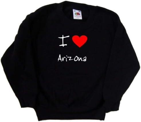 Јас сакам срцев џемпер на црни деца во Аризона