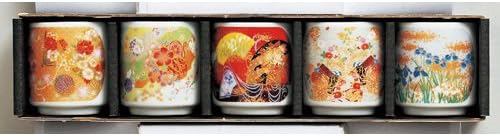 せ ともの 舗 舗 Јапонски сувенир злато боја мини чаша сет, 1,7 x 1,8 инчи, асакуза, сувенир, јапонски сувенир, комерцијална употреба