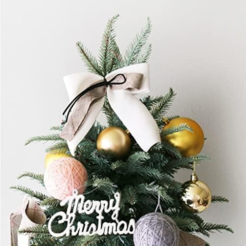 Индија пред-осветлена елка, вештачко новогодишно дрво, метална заграда и гранки со шарки, дрво за декорација на празници за
