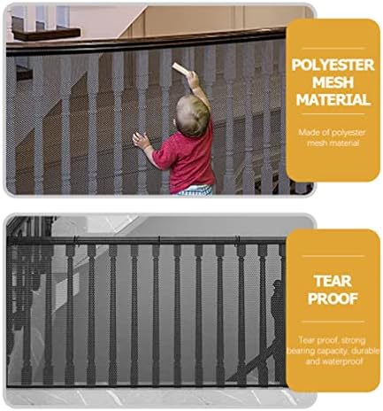 Хомојојо Детска Безбедност Нето Банистер Чувар Безбедност Скали Оградата Балкон Креветчиња Пребивање За Деца Миленичиња Играчки