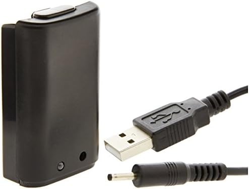 Пакет Батерии Snakebyte со 1,90 m USB Кабел ЗА Полнење За Оригинален Xbox 360 Контролер/Gamepad-Силна Батерија на Полнење од