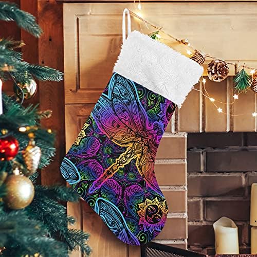 Доминки Мандалас Змеј Фрифлајт Божиќно порибување Класик Големи чорапи Персонализирани Божиќни декорации за празници за Божиќна
