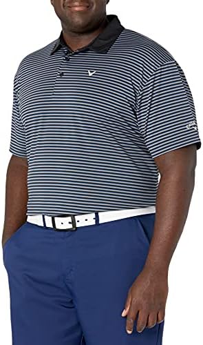 Калавеј Машки рафинирани 3 ленти со ленти со кратки ракави за голф со кратки ракави