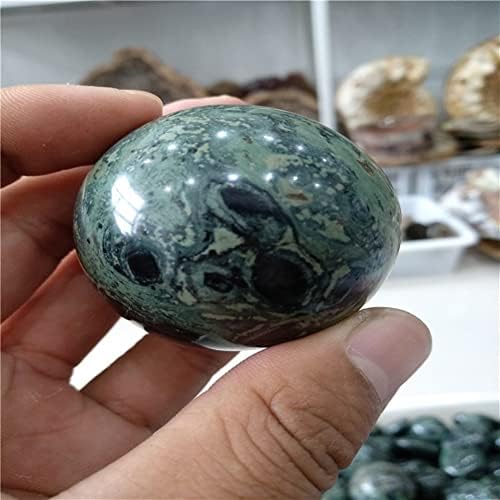 Xuquli 1pc Природно малахитско око минерално кварц Кристал топка Реики заздравување одличен избор за домашна декорација